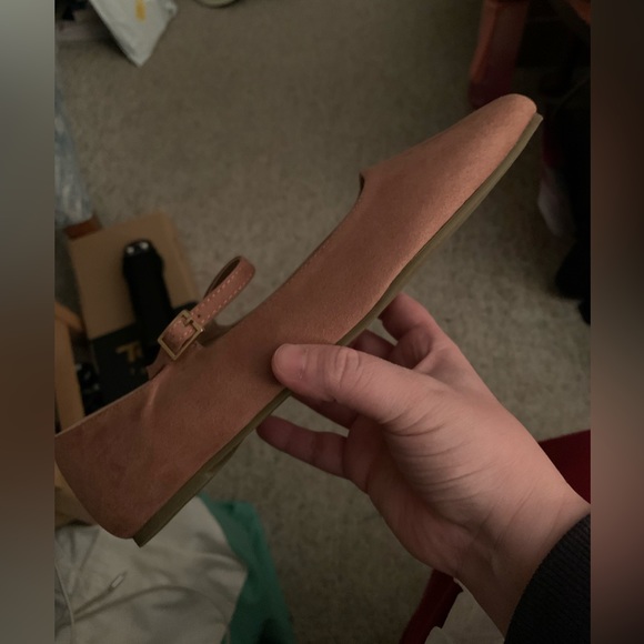 NWT square toe flats - Picture 5 of 6